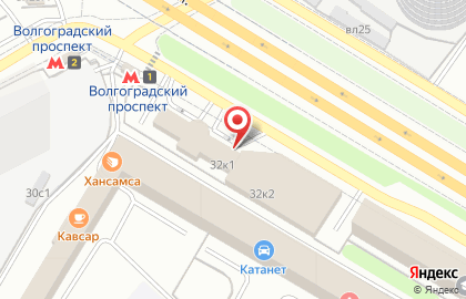 Ателье в Москве на карте