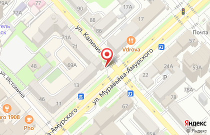Цветочный киоск Флоренция в Центральном районе на карте