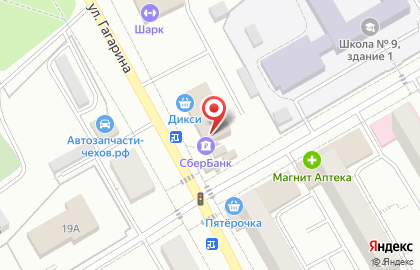СберБанк в Москве на карте
