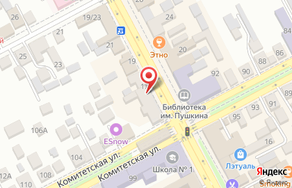 Зоомагазин Вета на Московской улице на карте