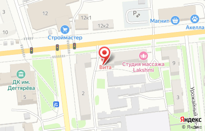 Клиника Вита во Владимире на карте