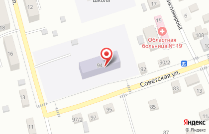 Детский сад Родничок на Советской улице на карте