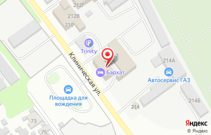 Торговая компания Ивановская марка в Железнодорожном районе на карте