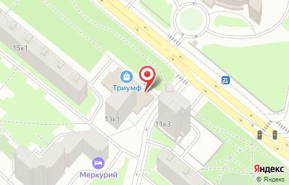 Супермаркет Магнит в Москве на карте