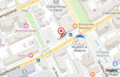 Шиномонтажная мастерская в Волжском районе на карте