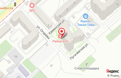Эстетическая хирургия на Пугачёвской улице на карте