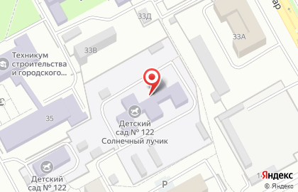 Детский сад Солнечный лучик №122 на Московском проспекте на карте