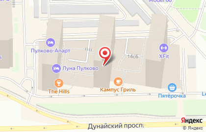 Ногтевая студия На высоте на карте