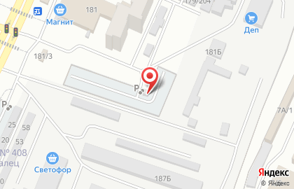 Автостоянка в Челябинске на карте