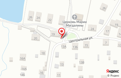 Райкооппродторг на Центральной улице на карте