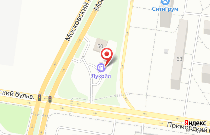 СТО Лукойл на Приморском бульваре на карте