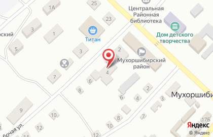 Изолятор временного содержания ОМВД России по Мухоршибирскому району на карте