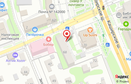 Интернет-провайдер Домолан в Домодедово на карте