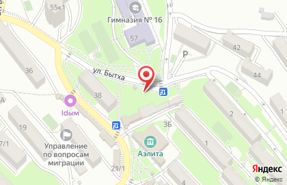 Гранж на Ворошиловской улице на карте