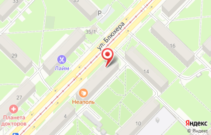 Студия красок Тиккурила на площади Карла Маркса на карте