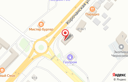 Магазин винзавода Мильстрим на Корочанской улице на карте
