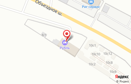 Гостиничный комплекс Рубль на карте