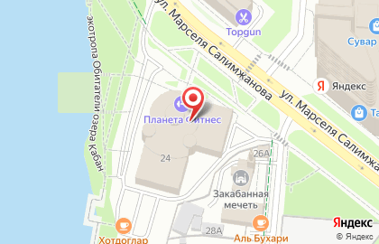ОАО Банкомат, АКБ Абсолют Банк на улице Хади Такташа на карте