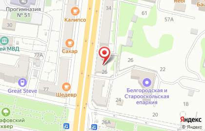 Клиника лазерной эпиляции и косметологии Подружки на проспекте Богдана Хмельницкого на карте