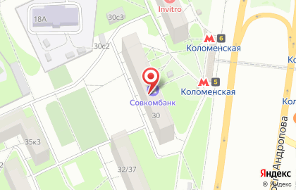 Бар Суши WOK на проспекте Андропова на карте