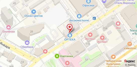 Ортопедический салон ОРТЕКА на улице Куколкина на карте