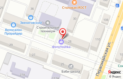 Служба доставки цветов 11роз на Кремлевской улице на карте