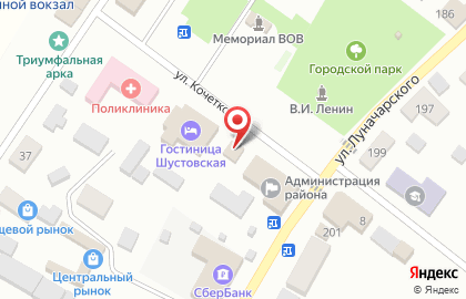 Продуктовый магазин Оазис в Сретенске на карте