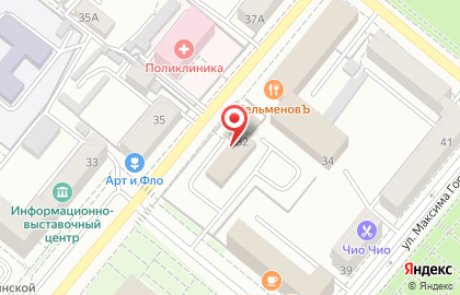 Оптовая фирма Дельта на улице Салтыкова-Щедрина на карте