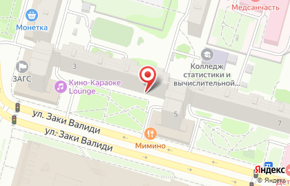 Санкт-Петербургская Школа Бухгалтерии на улице Заки Валиди на карте