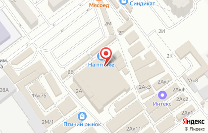 Магазин сантехники Водный мир на Ново-Вокзальной улице на карте
