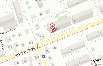 Адвокатский кабинет Дунаев и партнеры на Огородной улице на карте