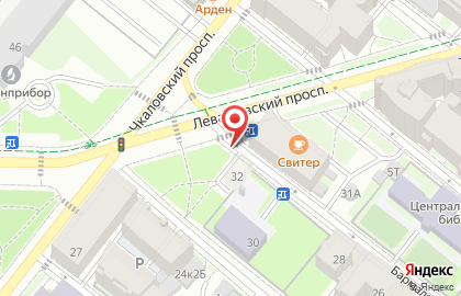 Киоск по ремонту обуви, Петроградский район на улице Бармалеевой на карте