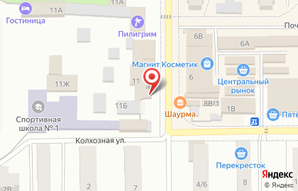 Магазин Вальс цветов на Октябрьской улице на карте