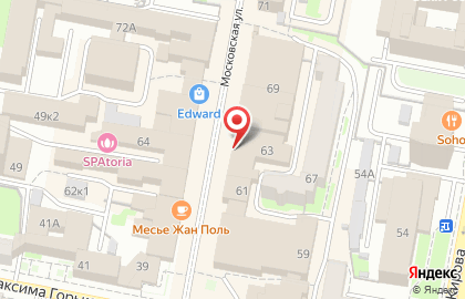 CINNABON на Московской улице на карте