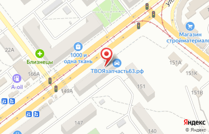 Торгово-монтажная компания в Кировском районе на карте