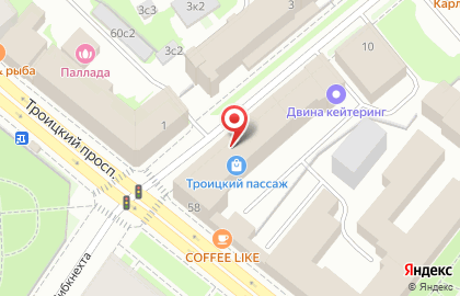 Ювелирная мастерская ЮвелирЪ на улице Карла Либкнехта на карте