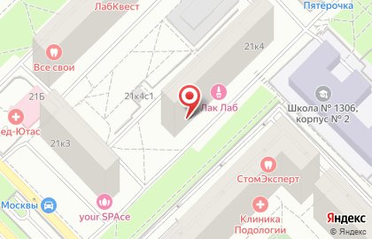 Салон София на Мичуринском проспекте на карте