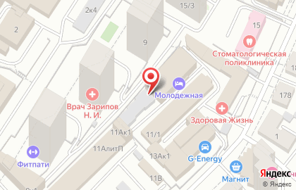 Торговая компания Серебряный ключъ на Заводской улице на карте