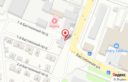 Железяка на Бастионной улице на карте