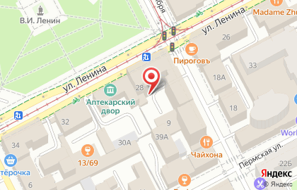 Клининговая компания АПРЕЛЬ в Ленинском районе на карте