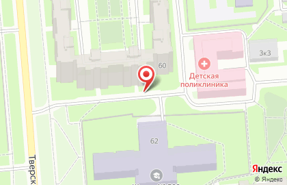 Автозапчасти на улице Тверская на карте