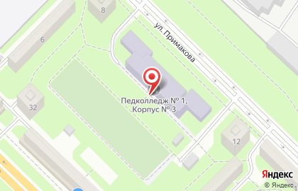 Педагогический колледж №1 им. Н.А. Некрасова в Санкт-Петербурге на карте