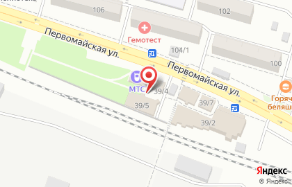 Сеть магазинов цветов на Первомайской улице на карте