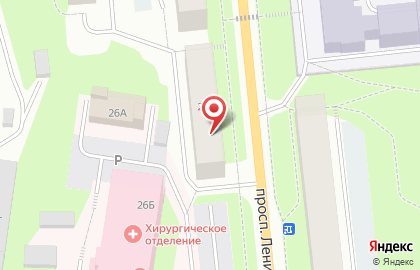 Страховая компания Росгосстрах на проспекте Ленина на карте