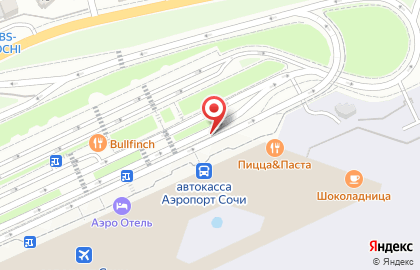 Авиатурне в Адлерском внутригородском районе на карте