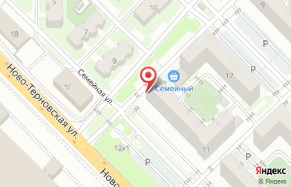 Киоск Ключ здоровья на Семейной улице на карте