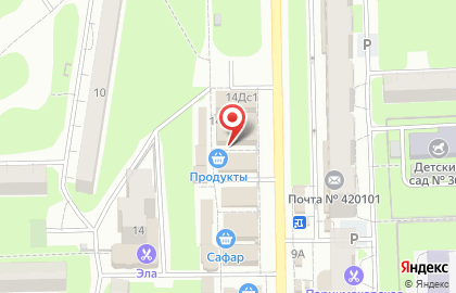 Мясной магазин Сафар на карте