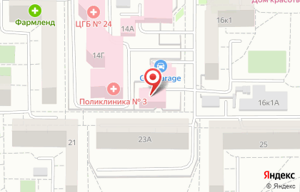 Прокуратура г. Екатеринбург на улице Академика Шварца на карте