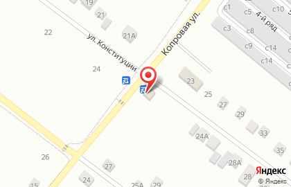 Продовольственный магазин Ника в Полысаево на карте