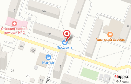 Продуктовый магазин Ассорти на Стахановской улице на карте